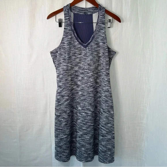 MPG Stretch V Neck Mondetta Tennis Athletic A Line Dress - Picture 1 of 7